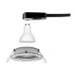 Paulmann LED-inbouwspot Nova 6,5W GU10 staal O51mm - 1-spot
