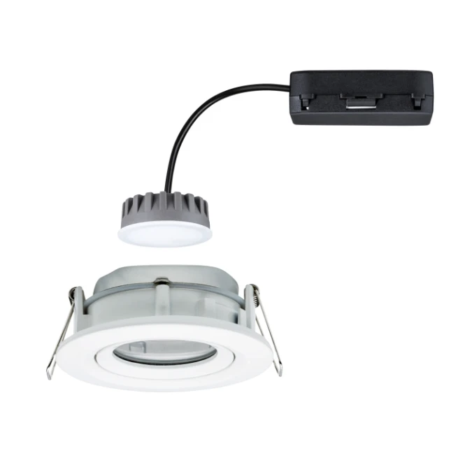 Paulmann LED-inbouwlamp Nova Plus Coin IP65 6W wit O93mm - 1-spot
