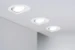 Paulmann LED-inbouwlamp Base Coin bassisset 5W GU10 O90mm 3-spots