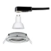 Paulmann LED-inbouwspot Nova 6,5W GU10 staal O84mm - 1-spot