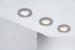 Paulmann LED-inbouwlamp Premium IP44 50W GU10 230V dimbaar staal O79mm - 1-spot