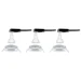 Paulmann LED-inbouwspot Nova 6,5W GU10 wit O84mm - 3-spots