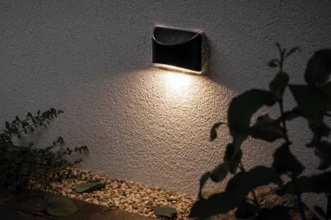 Paulmann Outdoor Solar LED-padverlichting Elliot IP44 3000K antraciet