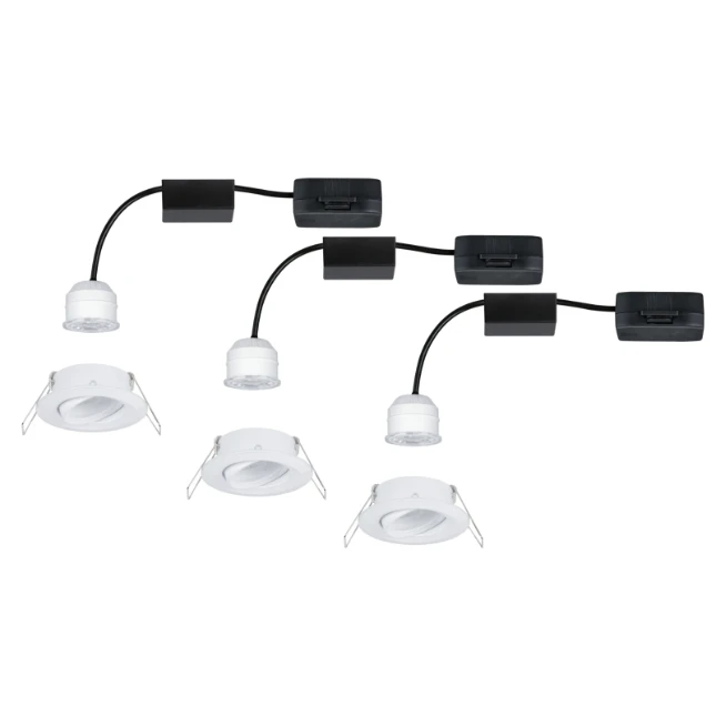 Paulmann LED-inbouwspot Nova mini O66 mm - 3-spots