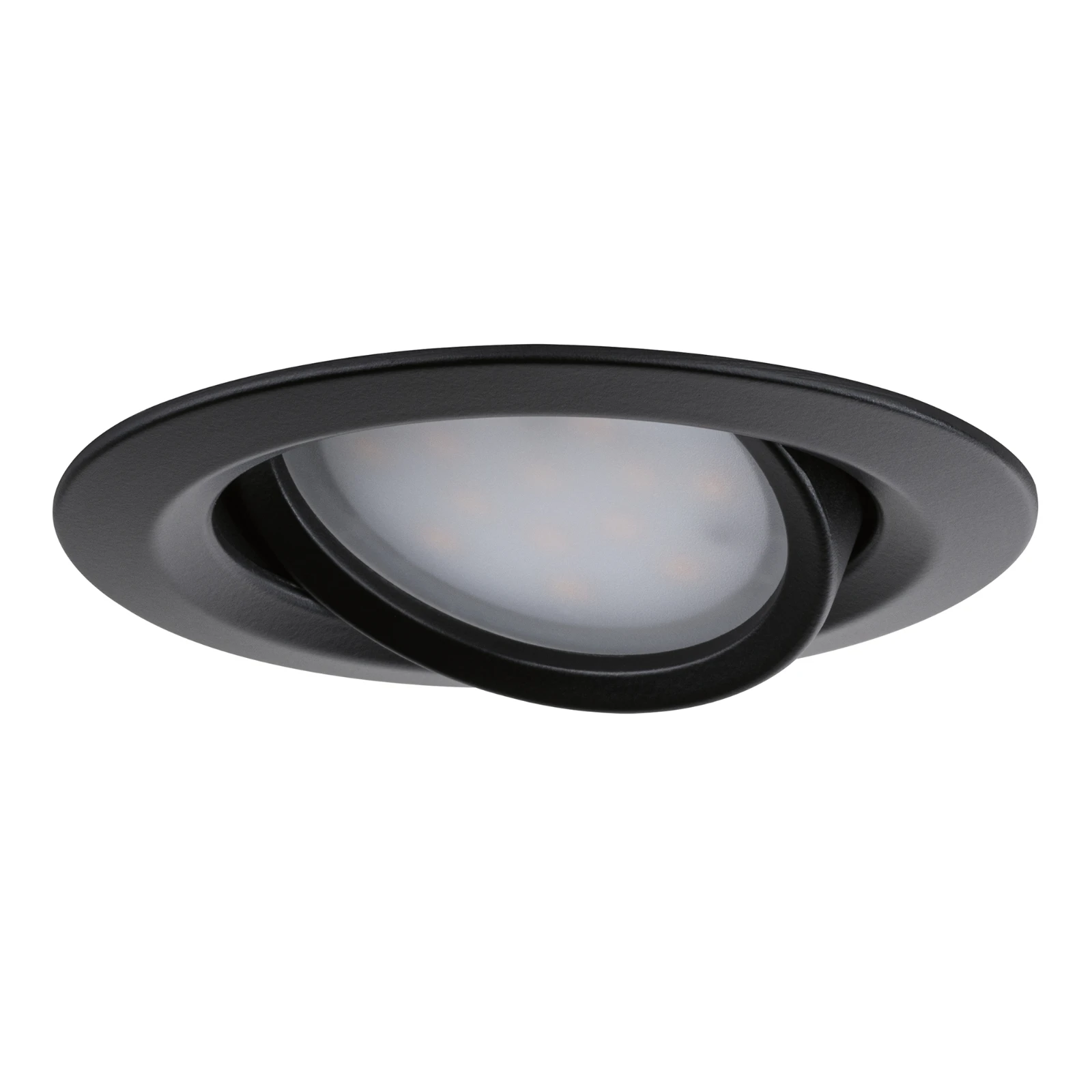 Paulmann LED-inbouwlamp Nova Plus Coin basisset IP65 6W zwart O93mm - 3-spots