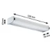 Paulmann LED-wandlamp Arneb IP44 9W 3000K chroom