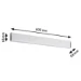 Paulmann LED-wandlamp Nembus IP44 9W chroom/wit
