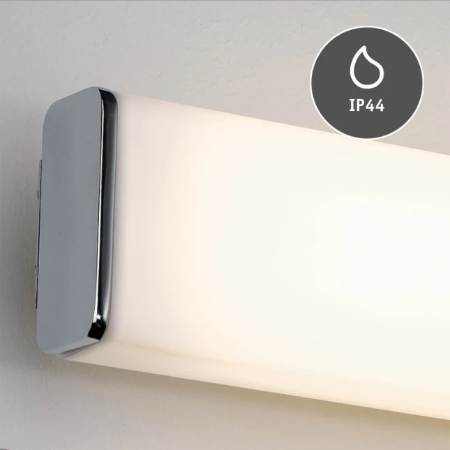 Paulmann LED-wandlamp Nembus IP44 9W chroom/wit