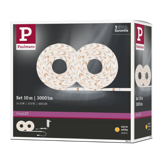 Paulmann SimpLED LED-strip Warm wit 22W 10m