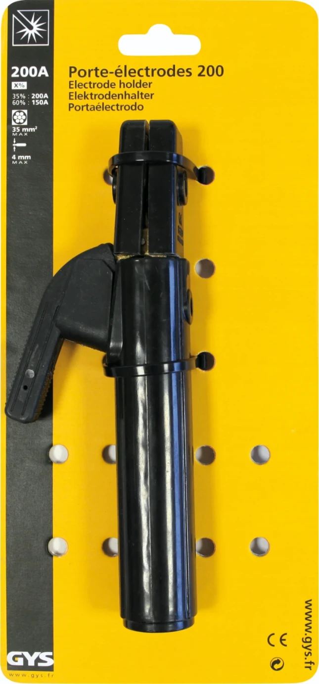 GYS-PORTE ELECTRODE 200 A, BLISTER