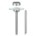 Paulmann Outdoor LED-tuinspies Ufo IP44 0,2W 3000K edelstaal