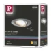 Paulmann LED-inbouwspot Base Coin 5W staal O90mm - 1-spot