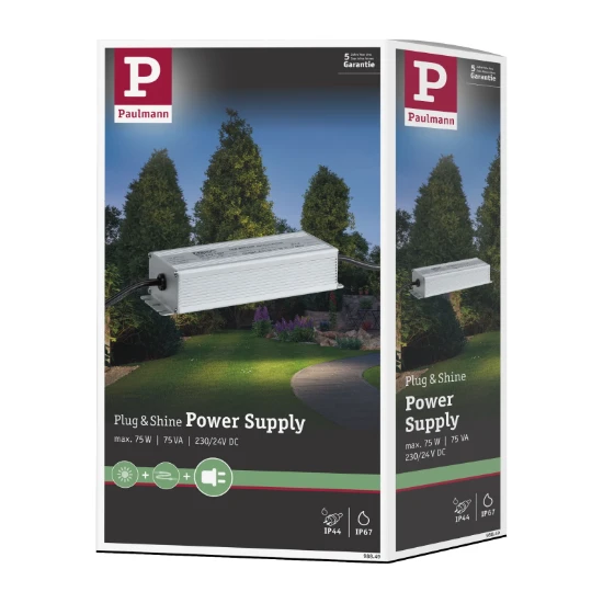 Paulmann Plug & Shine Trafo IP67 IP44 75W 75VA 230/24V
