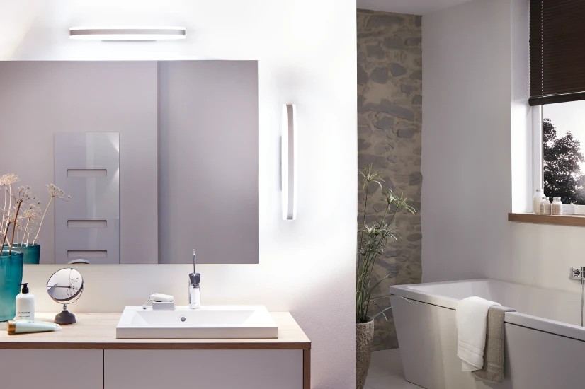 Paulmann LED-spiegellamp Kuma IP44 9W chroom/wit