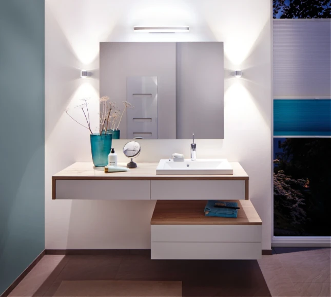 Paulmann LED-spiegellamp Kuma IP44 9W chroom/wit