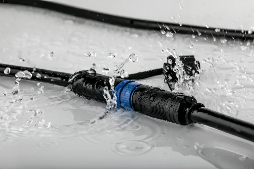 Paulmann Outd kabel - IP68 - 2m - 1 in-2 out - 2x1,5mm2