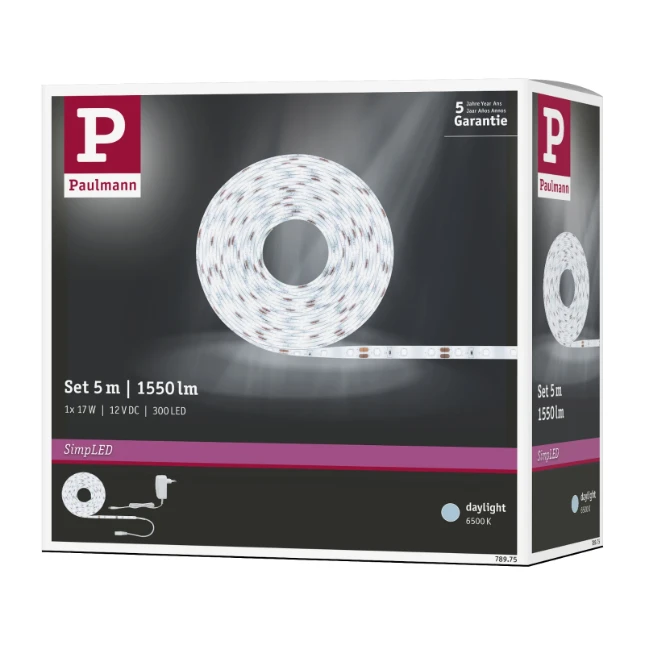 Paulmann SimpLED LED-strip Daglicht 17W 5m