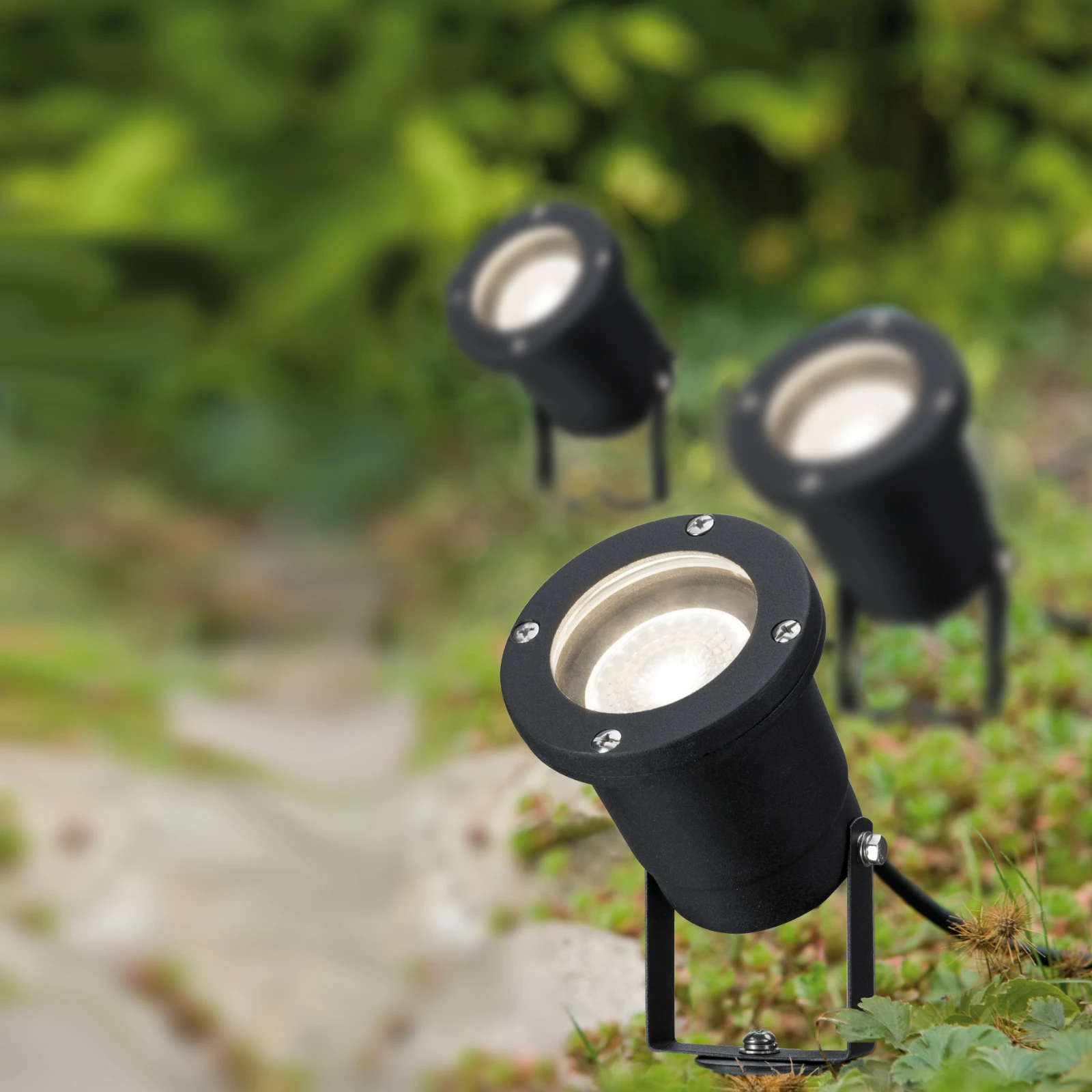 Paulmann Outdoor LED-tuinspot O92mm IP65 GU10 3,5W 3000K (3 stuks)
