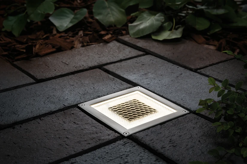 Paulmann Outdoor LED-grondspot Cube 100x100mm IP67 0,24W 2700K