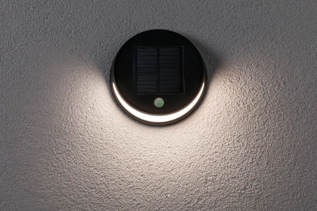 Paulmann Outdoor Solar Buitenwandlamp Helena IP44 met bewegingsmelder
