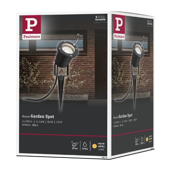 Paulmann Outdoor LED-tuinspot O92mm IP65 GU10 3,5W 3000K
