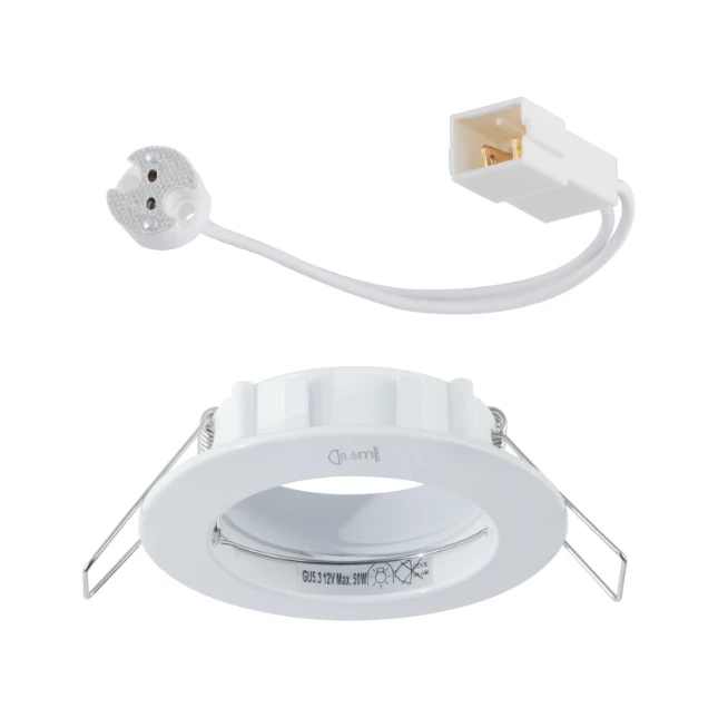 Paulmann Inbouwlamp Premium IP44 GU5,3 dimbaar wit O79mm - 1-spot