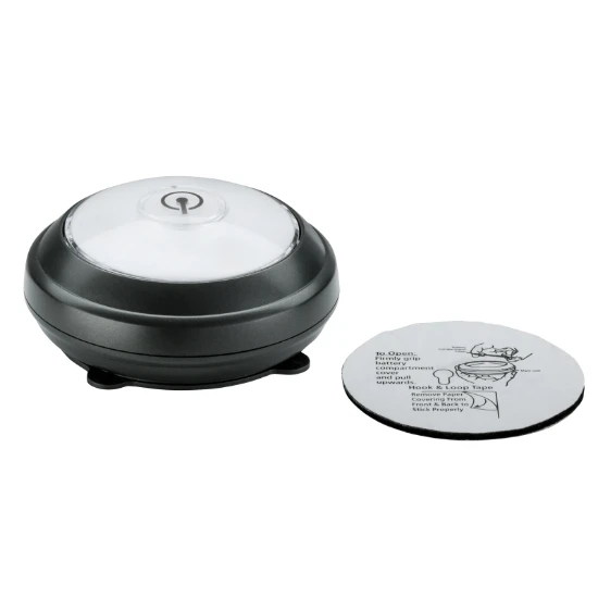 Paulmann LED-kastverlichting ButtonLED antraciet 3x1,5V AAA