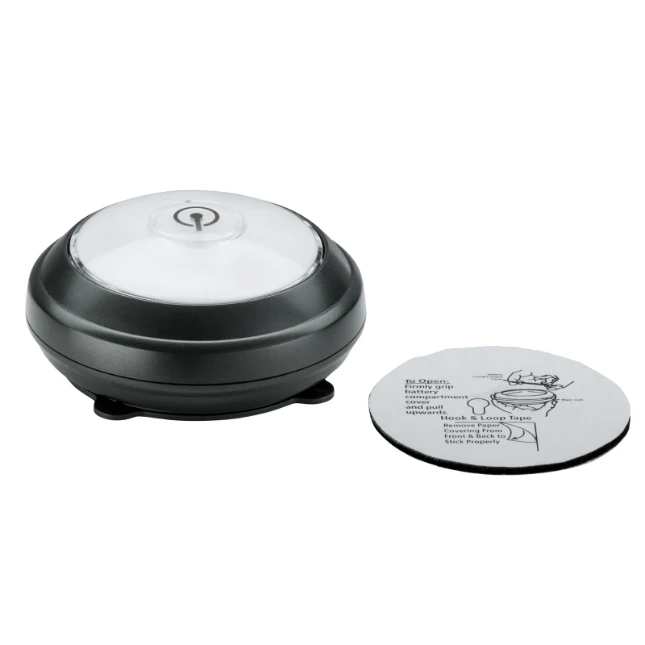 Paulmann LED-kastverlichting ButtonLED antraciet 3x1,5V AAA