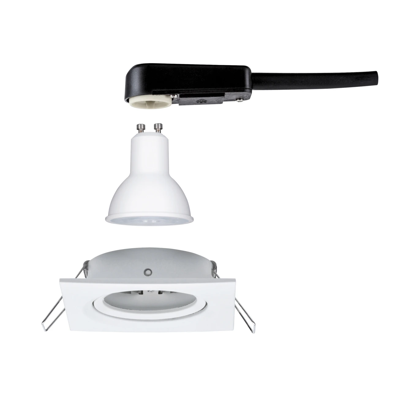Paulmann LED-inbouwspot Nova 6,5W GU10 wit 84x84mm - 1-spot
