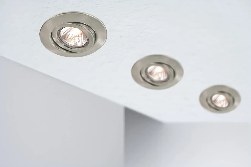 Paulmann Inbouwspot Quality 50W GU5,3 staal O110mm - 1-spot