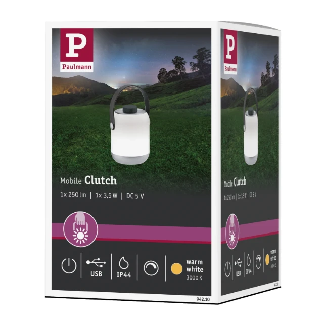 Paulmann Outdoor Tafellamp Clutch IP44 6W dimbaar