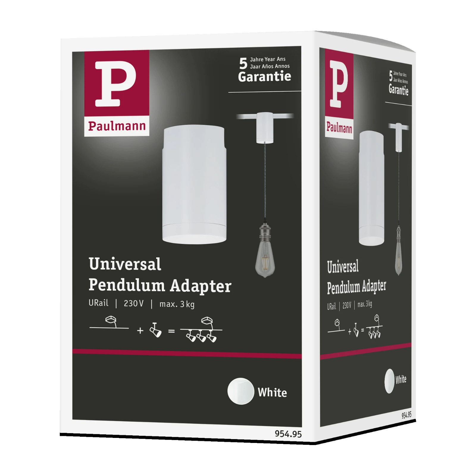 Paulmann URail Pendeladapter Universal wit