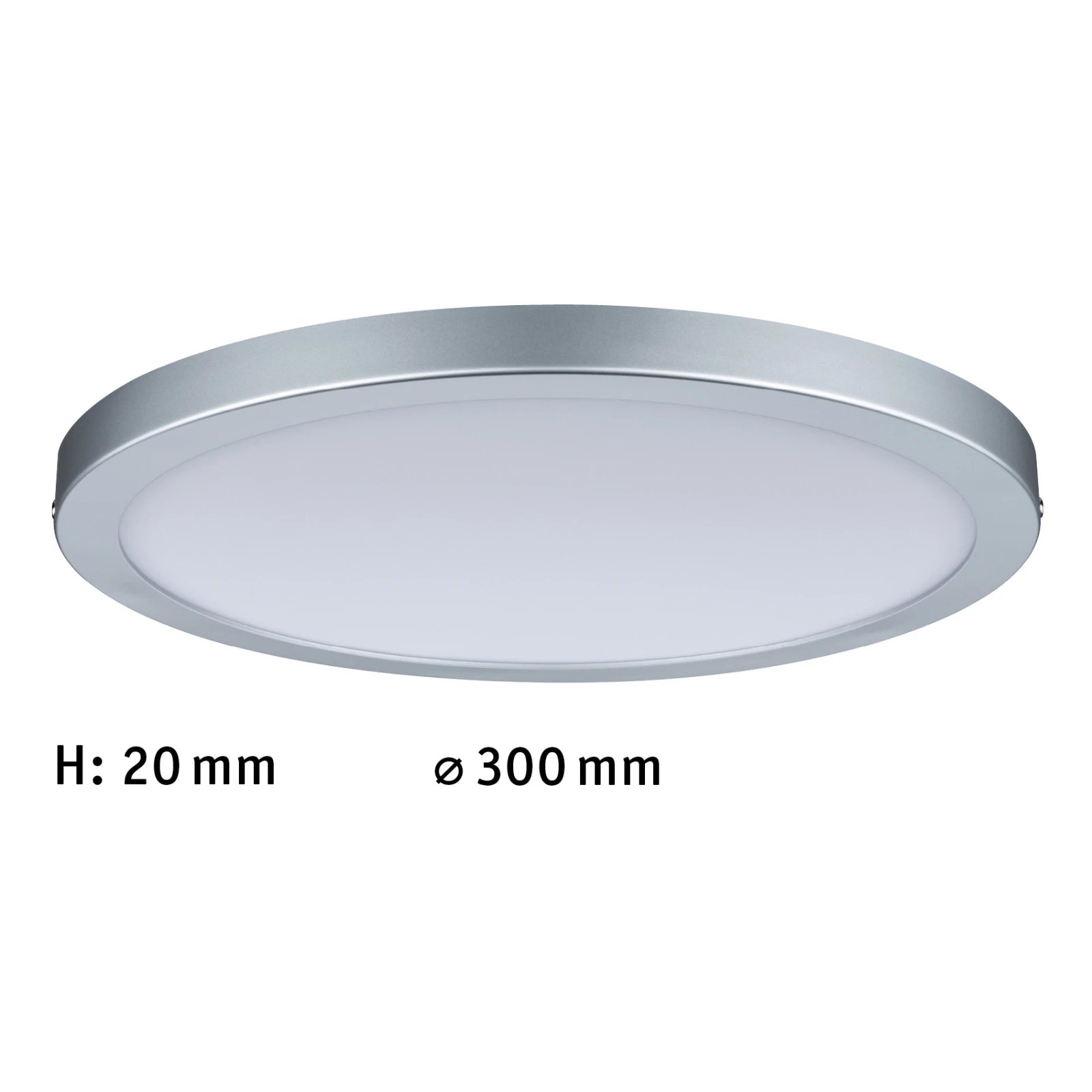 Paulmann LED-paneel Atria O300mm 16W 2700K chroom