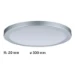 Paulmann LED-paneel Atria O300mm 16W 2700K chroom
