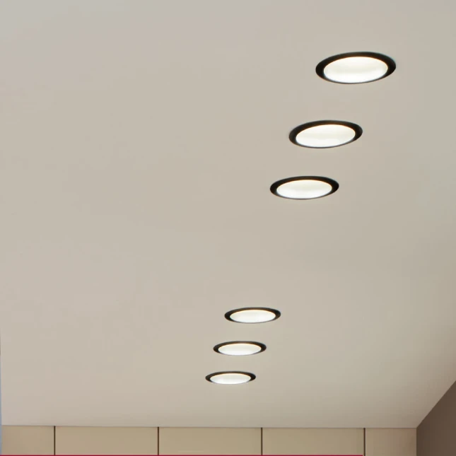Paulmann LED-inbouwspot Cole 10W GU10 O88mm zwart/goud