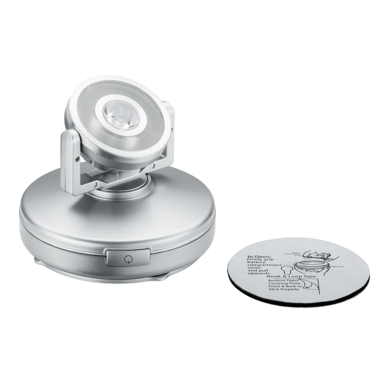 Paulmann LED-onderkastverlichting Rotate 3x1,5V AA chroom mat - 1-spot