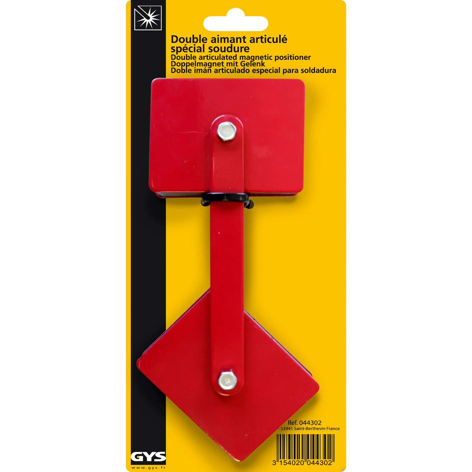 GYS Lasmagneet 20kg (dubbel scharnierend)
