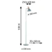 Paulmann Neordic Staande lamp Juna 20W E14 mint/koper