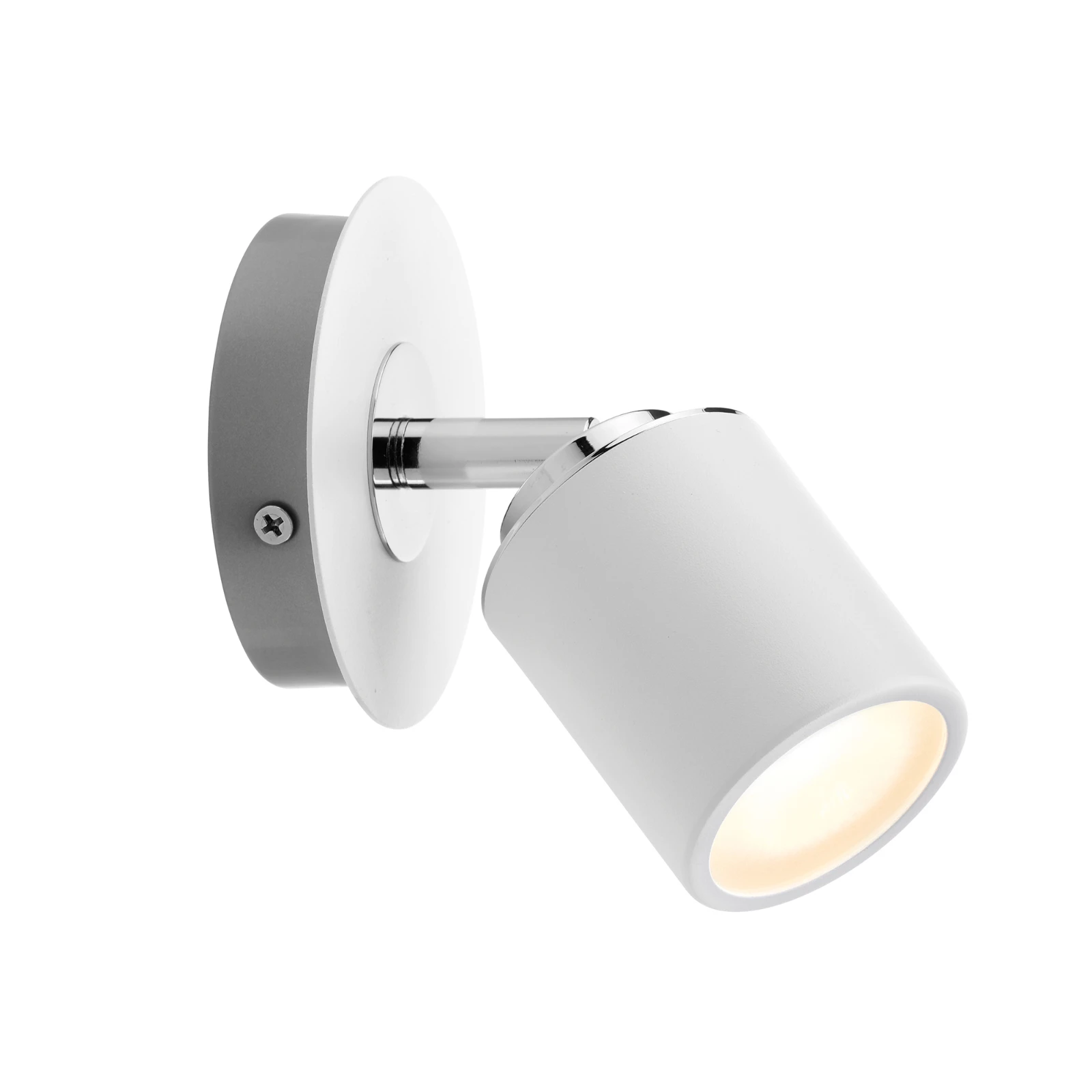 Paulmann Spotlight Tube IP44 10W GU10 wit - 1-spot
