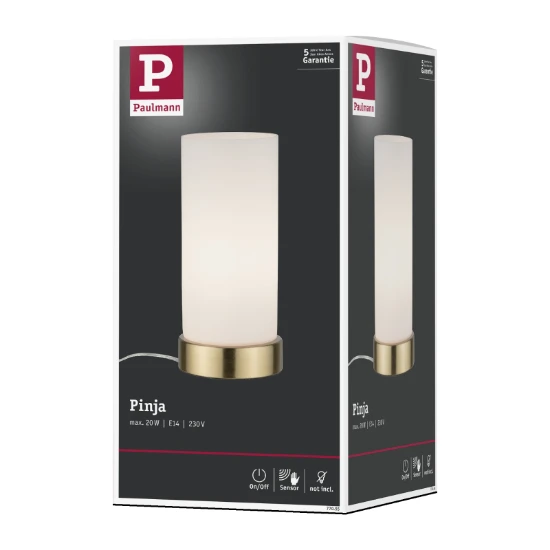 Paulmann LED-tafellamp Pinja 20W E14 chroom