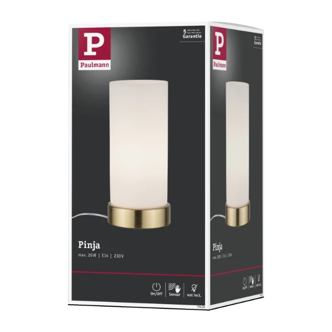 Paulmann LED-tafellamp Pinja 20W E14 chroom