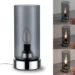 Paulmann LED-tafellamp Pinja 20W E14 wit/messing