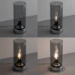 Paulmann LED-tafellamp Pinja 20W E14 wit/messing