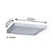 Paulmann LED-paneel Atria 220mm 16W 4000K chroom