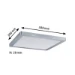 Paulmann LED-paneel Atria 300mm 20W 4000K chroom