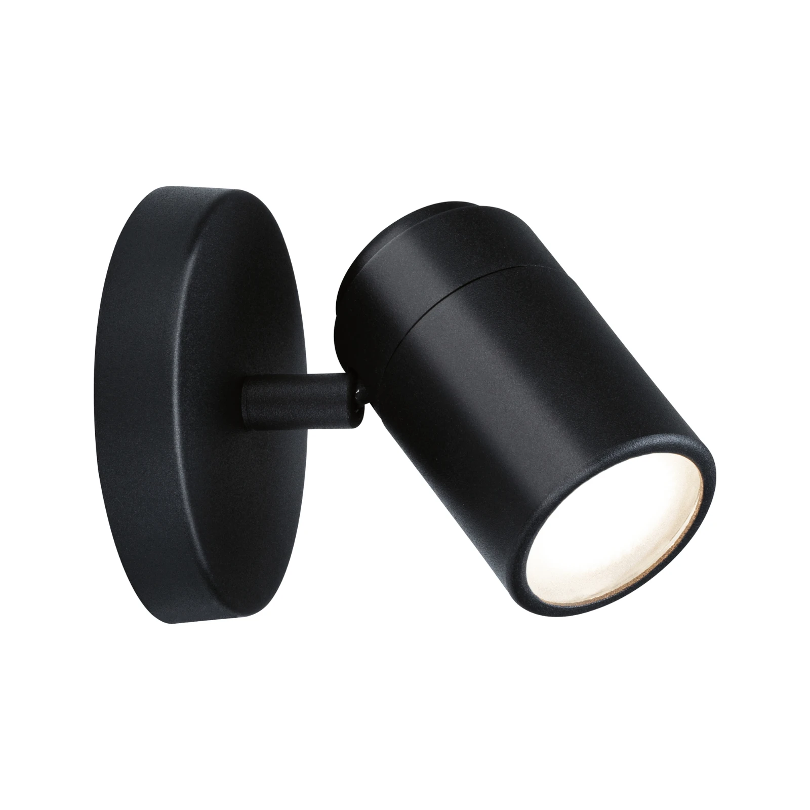 Paulmann Spotlight Zyli IP44 10W GU10 dimbaar zwart- 1-spot