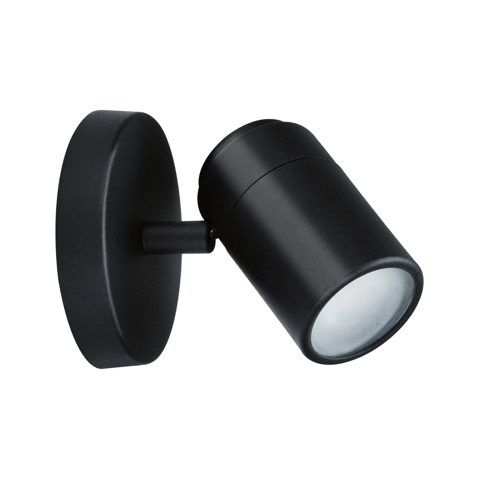 Paulmann Spotlight Zyli IP44 10W GU10 dimbaar zwart- 1-spot