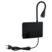 Paulmann LED wandleeslamp Halina USB-C zwart