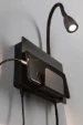 Paulmann LED wandleeslamp Halina USB-C zwart
