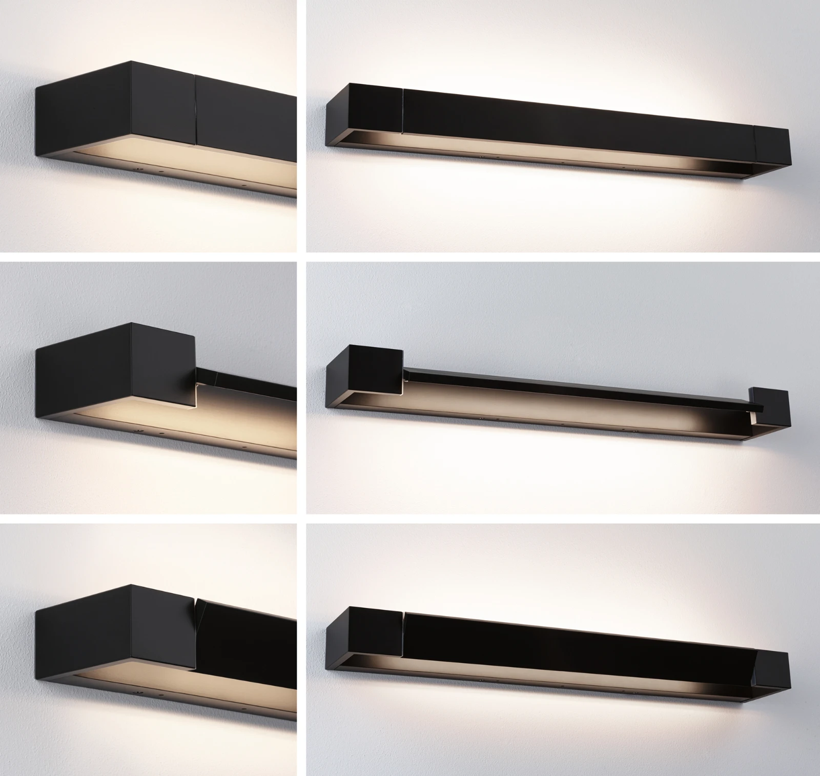 Paulmann LED-wandlamp Lucille IP44 17W zwart